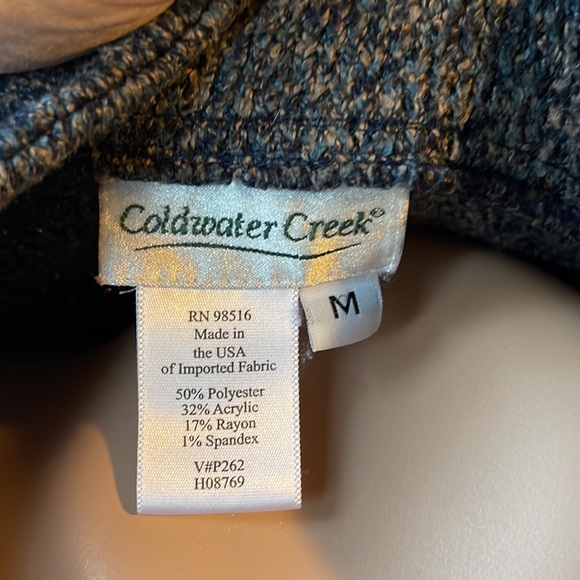 Cold water Creek 1/4 Zip Sweater- Women's - Picture 3 of 6